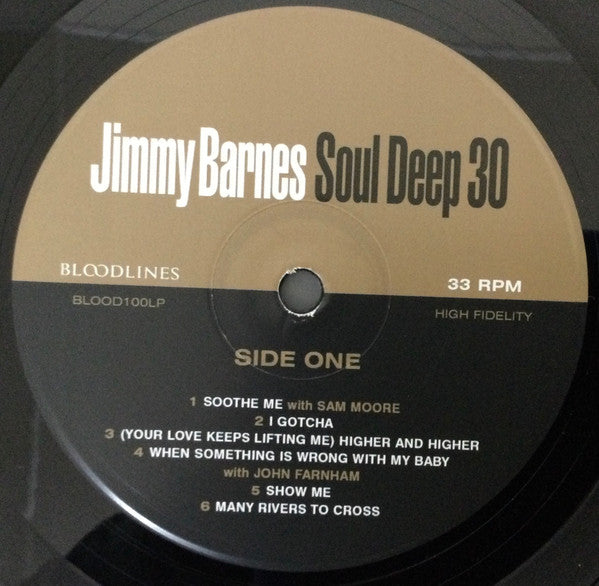 Jimmy Barnes – Soul Deep 30 Vinyl LP (Used)