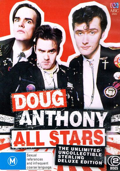 Doug Anthony All Stars – The Unlimited Uncollectible Sterling Deluxe Edition 2DVD (New)