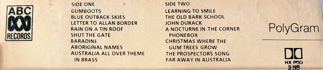 Ian McNamara - Australia All Over Volume Three Cassette Tape