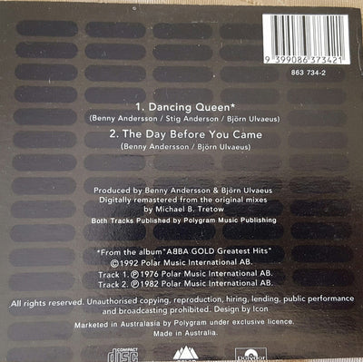 ABBA - Dancing Queen 2 Track CD Single (Used)