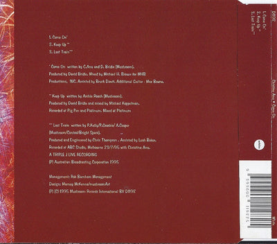 Christine Anu - Come On 3 Track CD Single