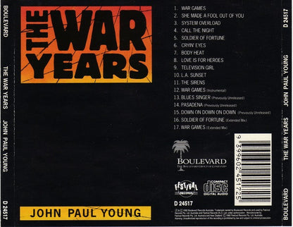 John Paul Young - The War Years CD