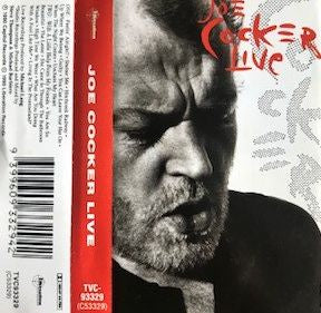 Joe Cocker - Joe Cocker Live Cassette Tape