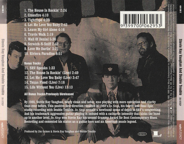 Stevie Ray Vaughan & Double Trouble - In Step CD