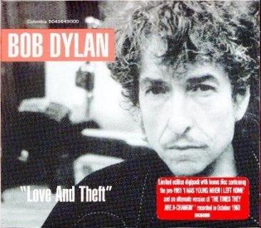 Bob Dylan - Love And Theft Limited Edition Digipak 2CD