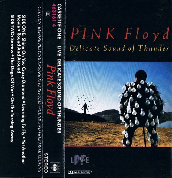 Pink Floyd - Delicate Sound Of Thunder 2 Cassette Tape