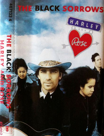 Black Sorrows - Harley & Rose Cassette Tape