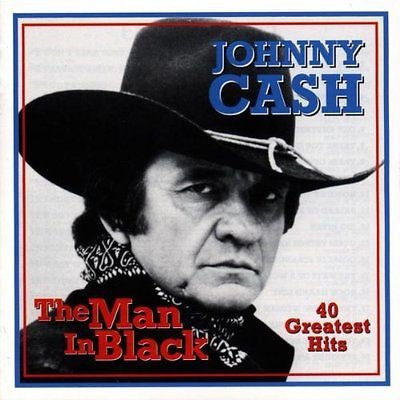 Johnny Cash – The Man In Black - 40 Greatest Hits 2CD