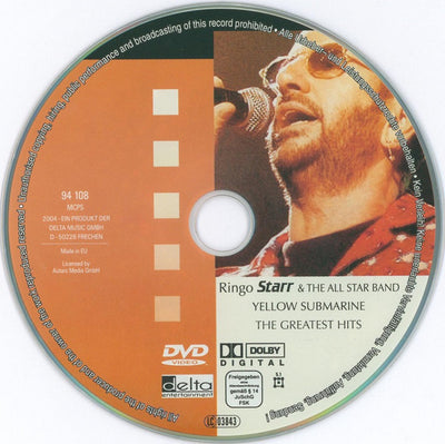Ringo Starr And His All-Starr Band – The Greatest Hits DVD