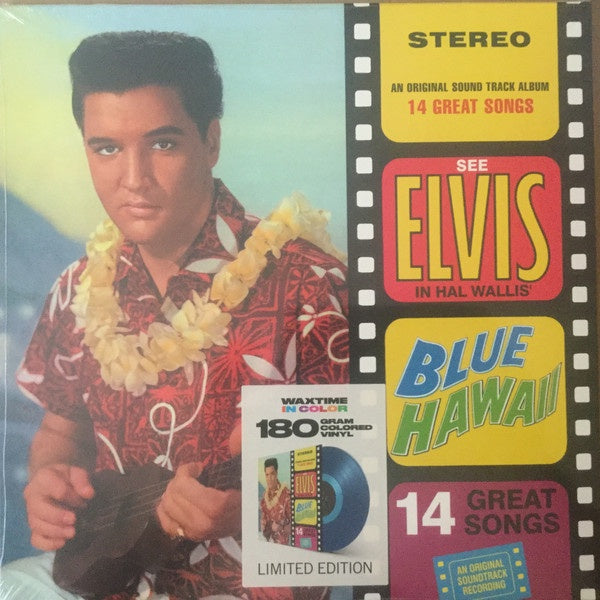 Elvis Presley - Blue Hawaii Blue Coloured Vinyl LP