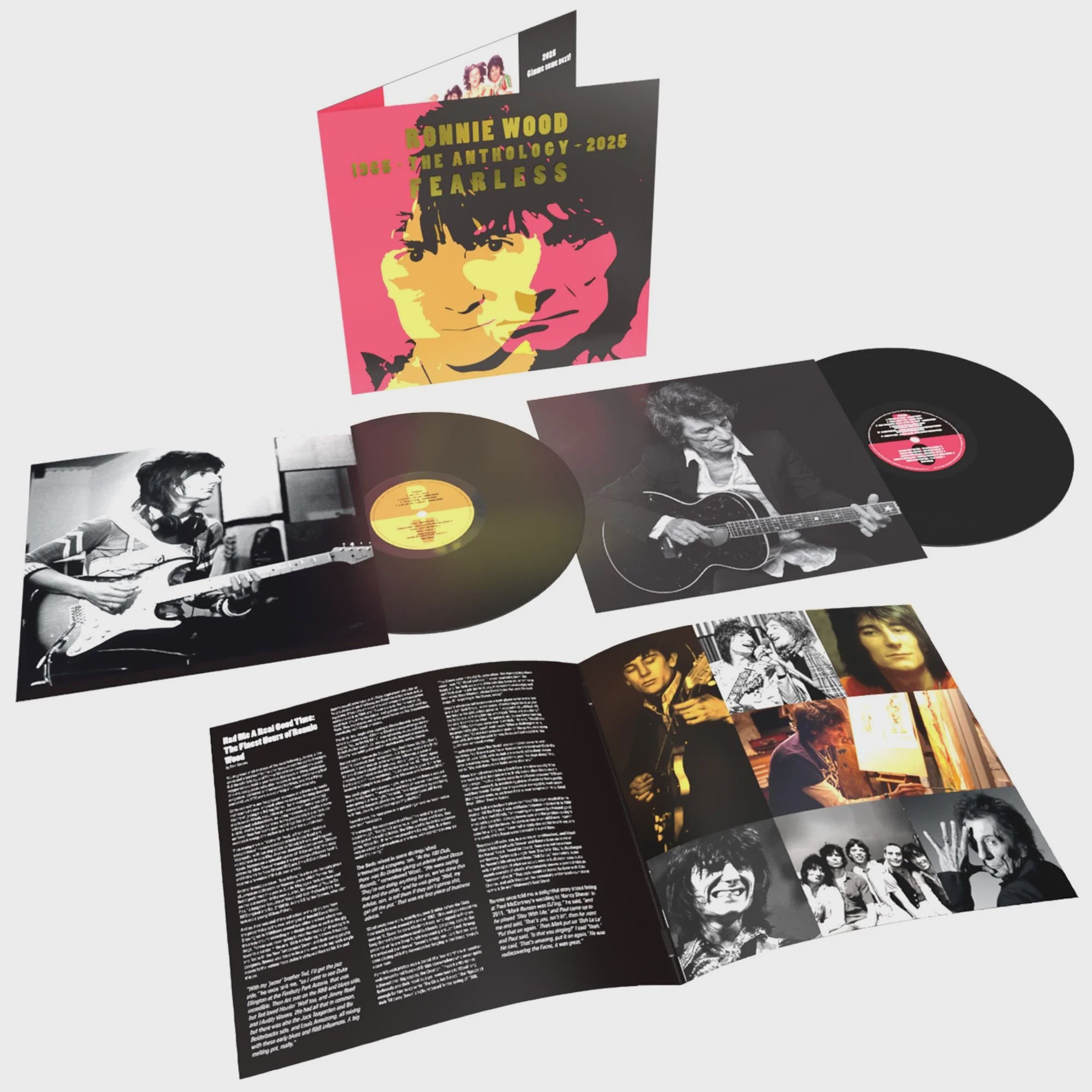 Ronnie Wood - Fearless: Anthology 1965-2025 Vinyl 2LP