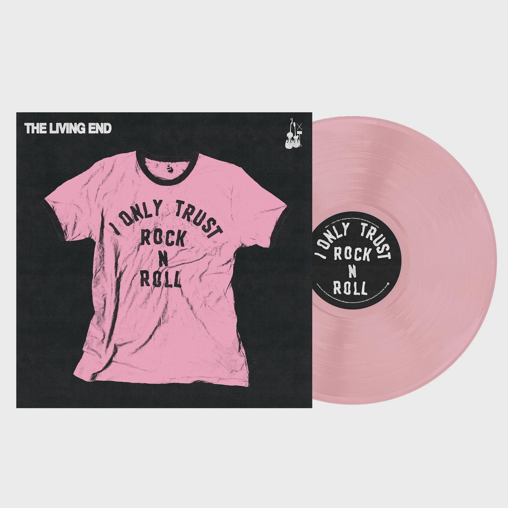 Living End - I Only Trust Rock N Roll Pink Coloured Vinyl LP