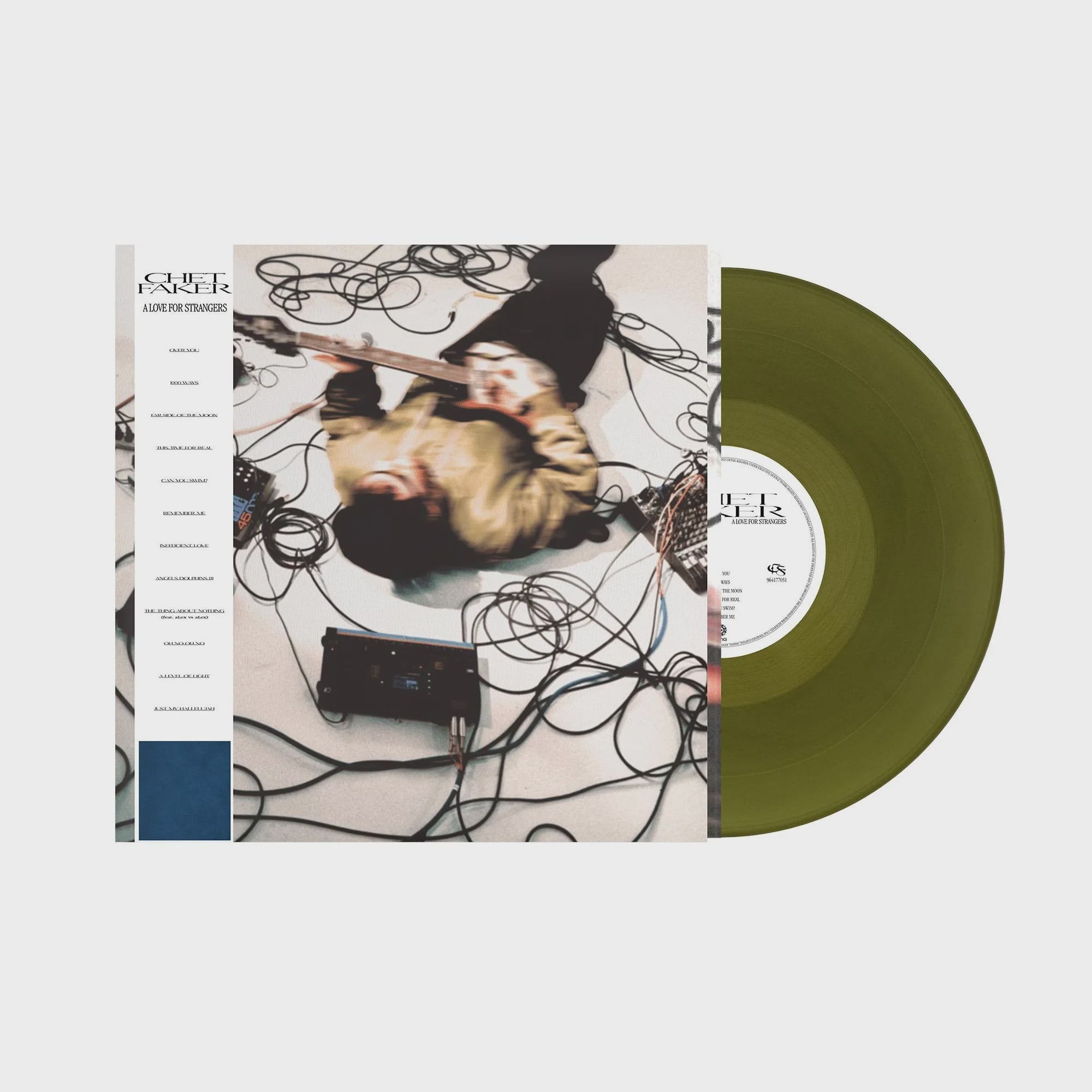Chet Faker - A Love For Strangers Translucent Forest Green Vinyl LP