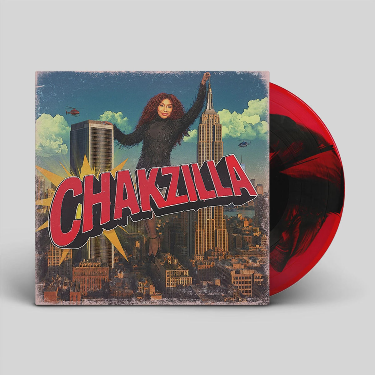 Chaka Khan - Chakzilla Red & Black Inkplosion Coloured Vinyl LP