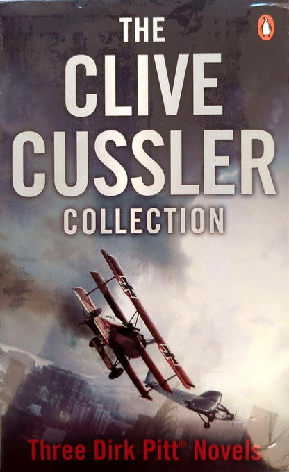 Clive Cussler Collection - 3 Dirk Pitt Novels (Atlantis Found, Valhalla Rising, Trojan Odyssey) Boxset (New)