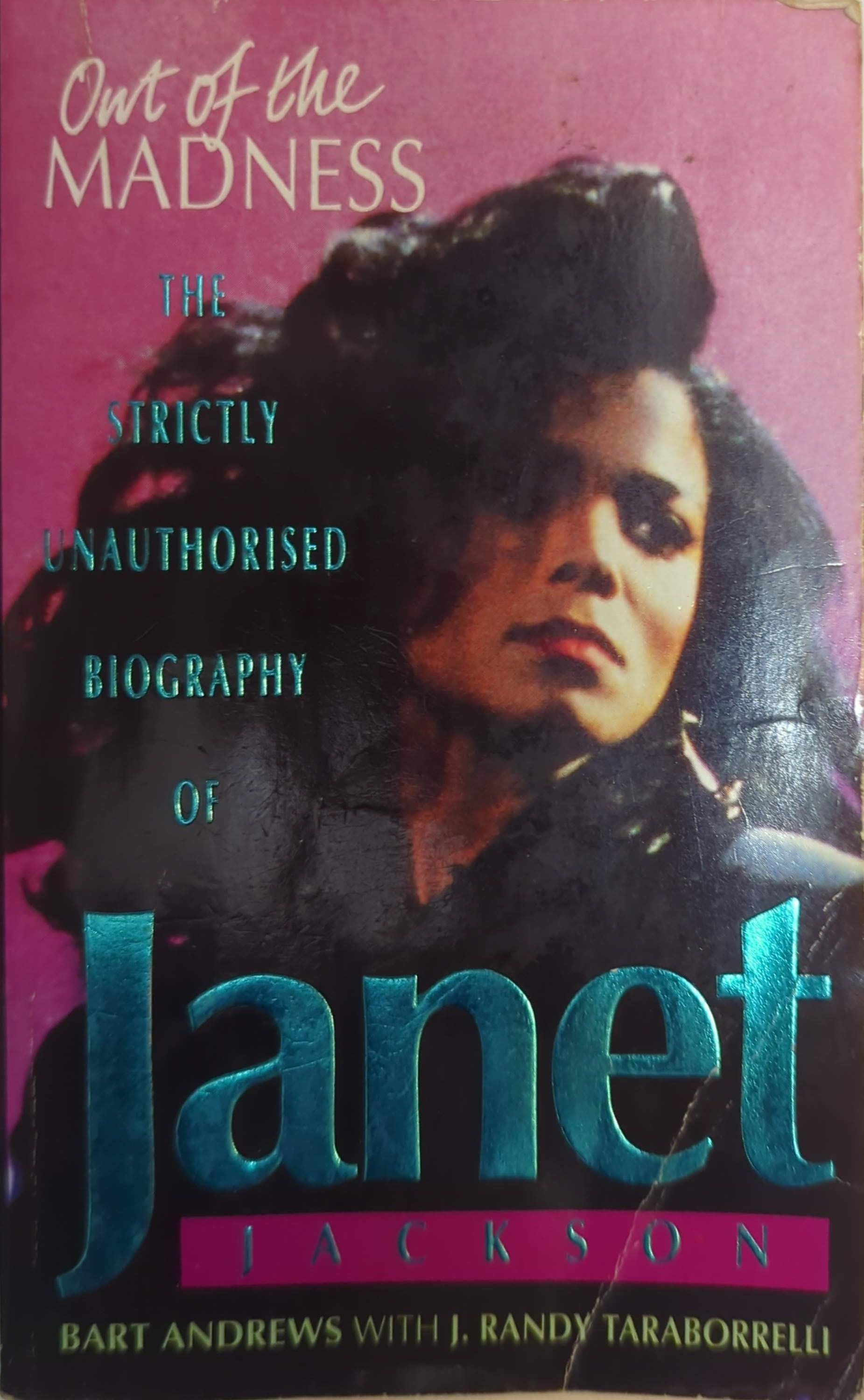 Janet Jackson – Out Of The Madness By Bart Andrews Book (1994)