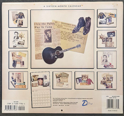 Elvis Presley - 16 Mth 2007 Calendar (Jeff Scott Presents)