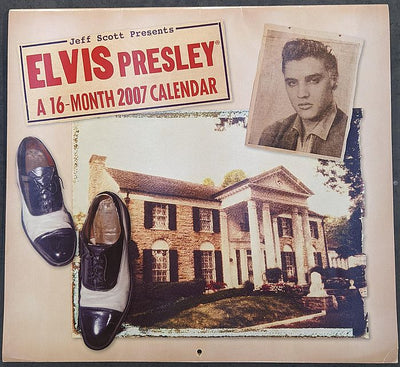 Elvis Presley - 16 Mth 2007 Calendar (Jeff Scott Presents)