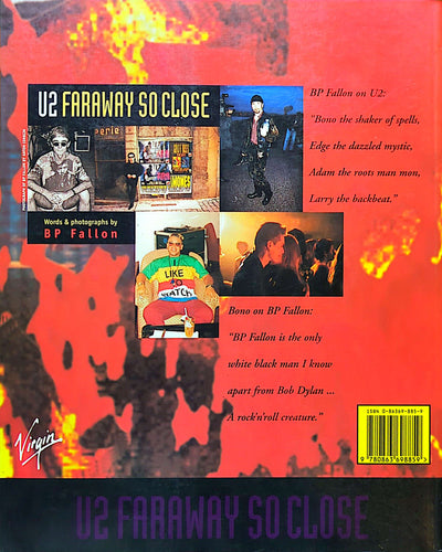 U2 - Faraway So Close by BP Fallon Softcover Book (1994)