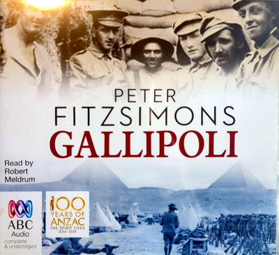 Gallipoli By Peter Fitzsimmons 21CD Audio Book (New)