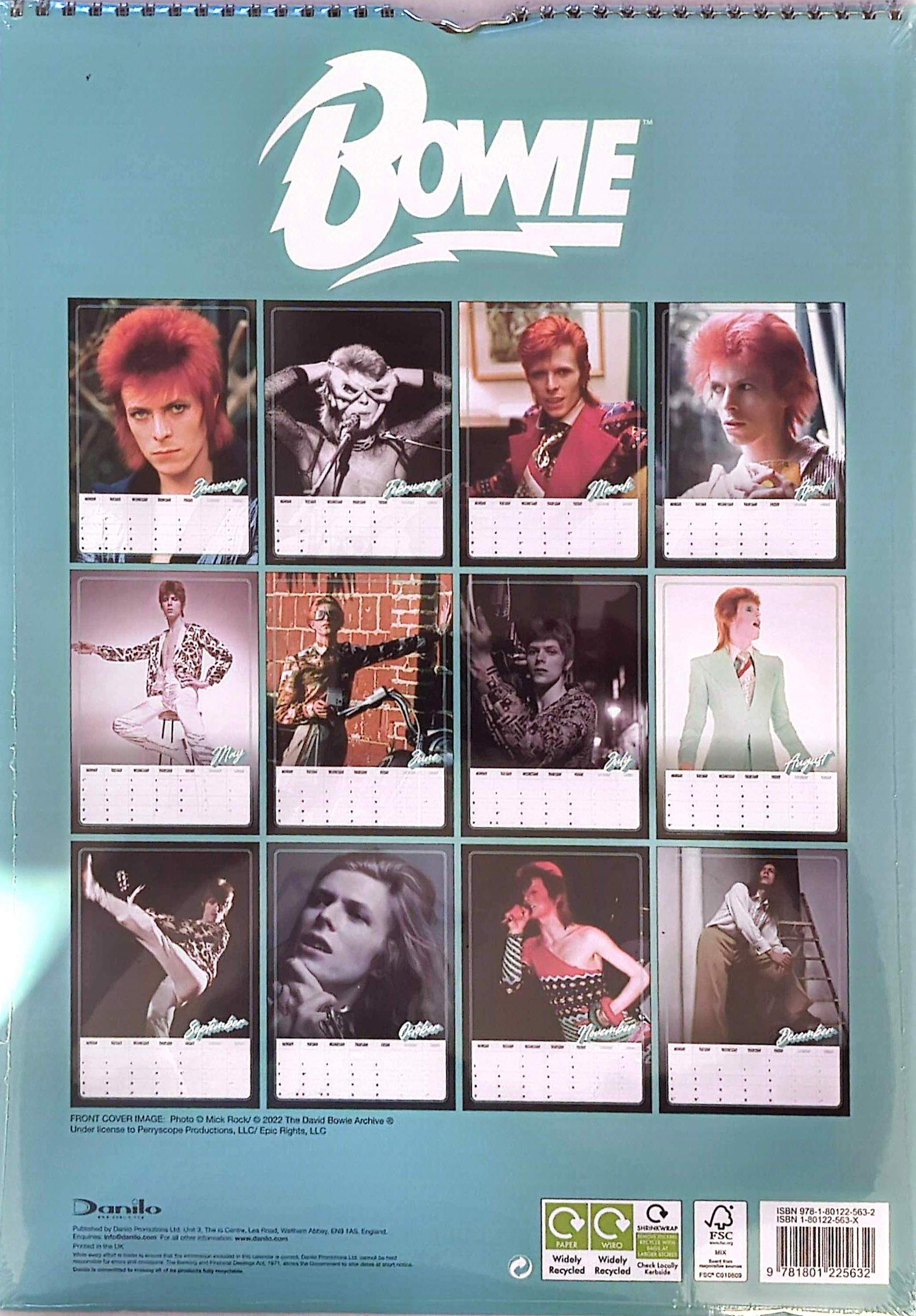 David Bowie - Official 2023 Calendar