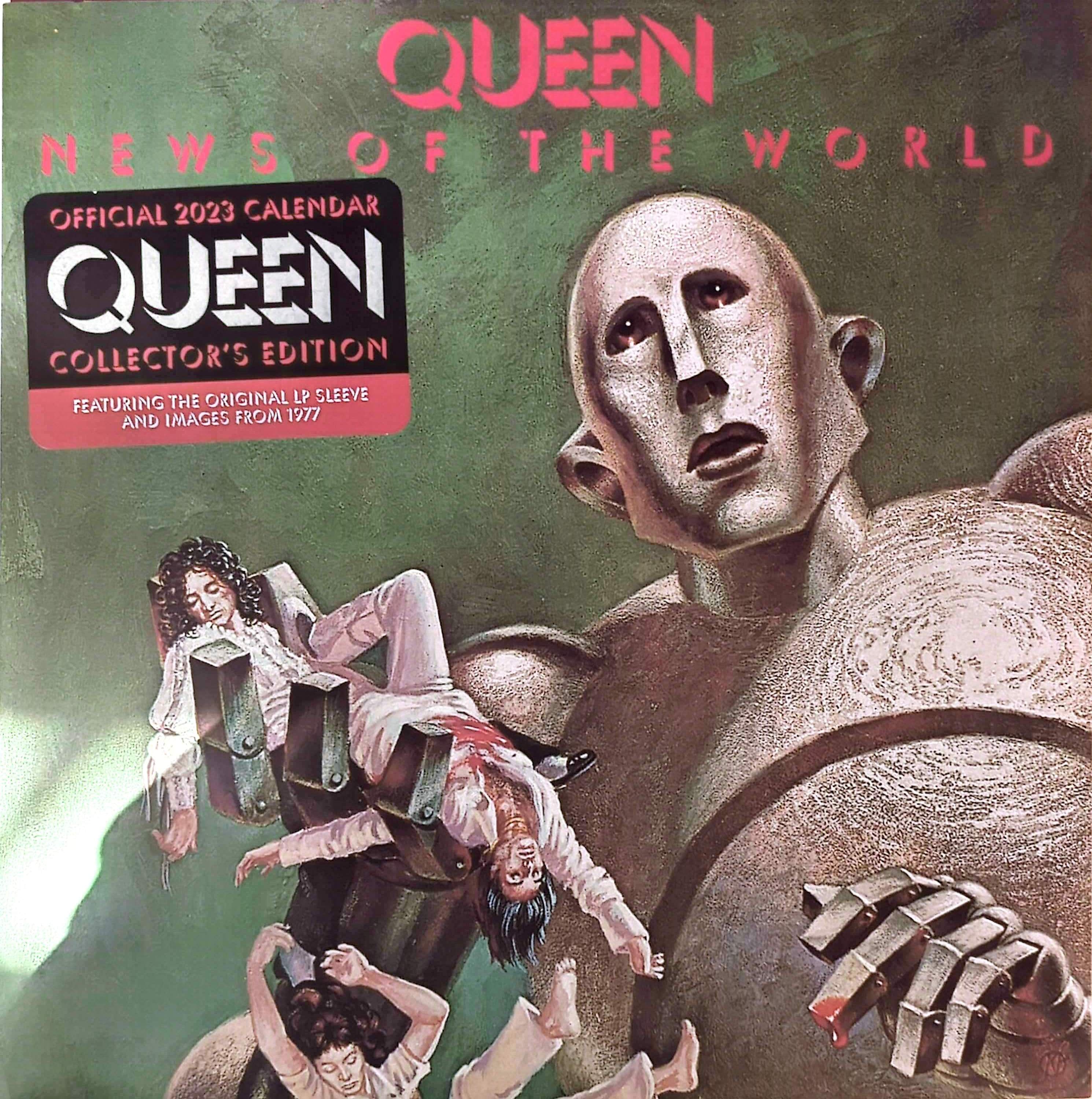 Queen - News Of The World Official 2026 Calendar