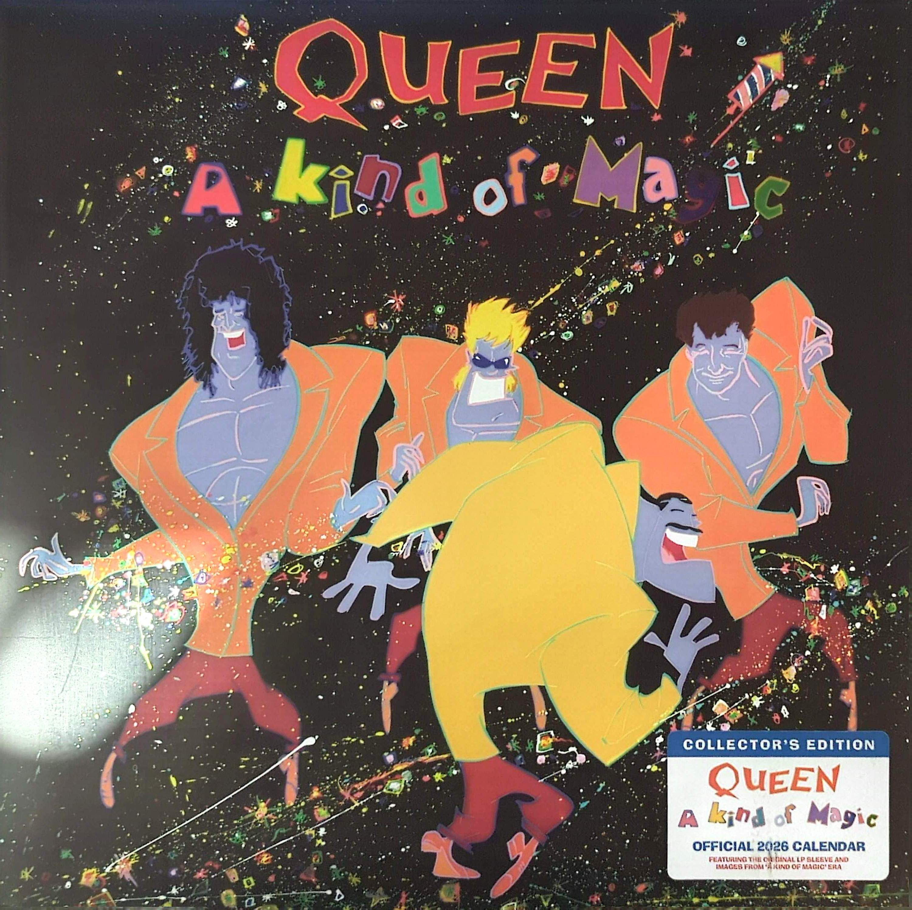 Queen - Kind Of Magic Official 2026 Calendar