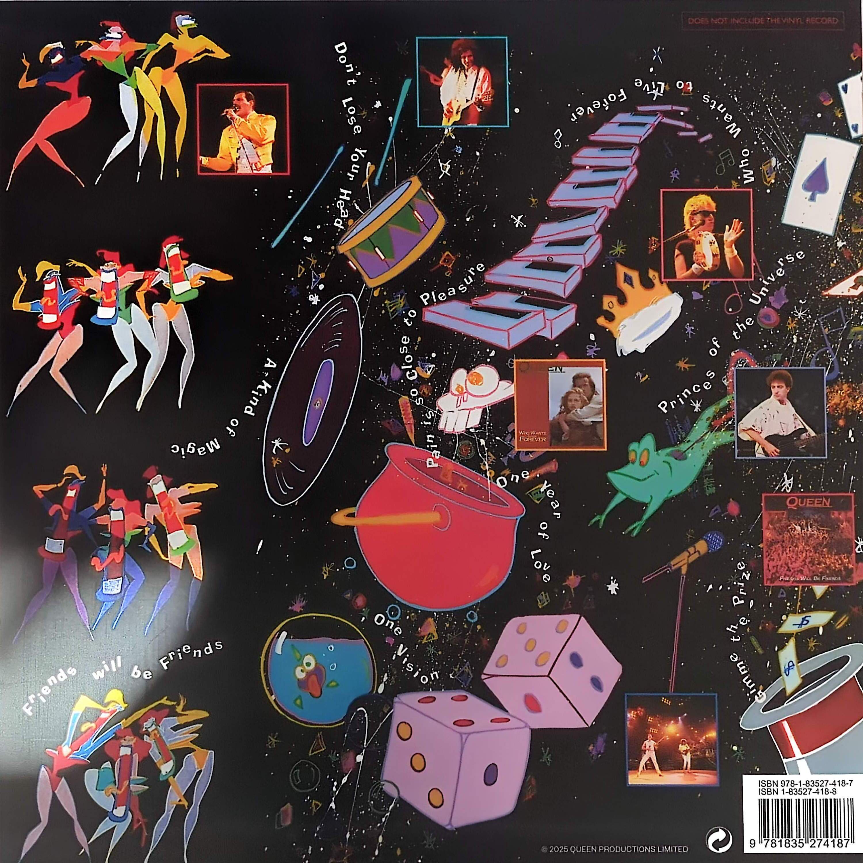 Queen - Kind Of Magic Official 2026 Calendar