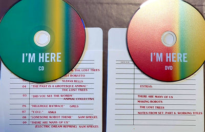 Spike Jonze - There Are Many Of Us (Companion To Short Film I'm Here) Hardcover Book  (1st Ed) + CD + DVD (Like New)