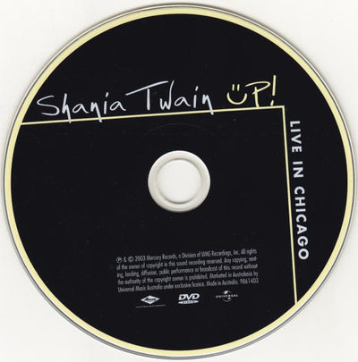 Shania Twain – Up! Live In Chicago DVD