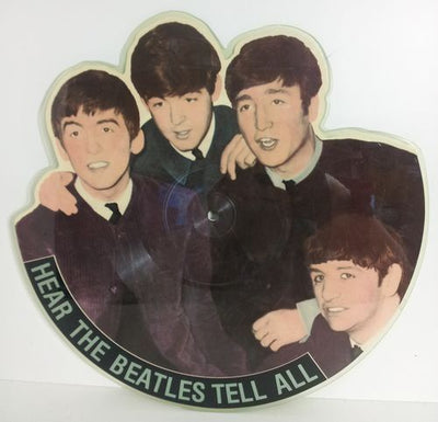 Beatles - Hear The Beatles Tell All Shaped Interview Picture Disc Vinyl LP (Used)
