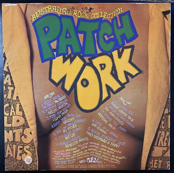 Various Artists - Patchwork Australian Rock Collection Vinyl LP (Used)