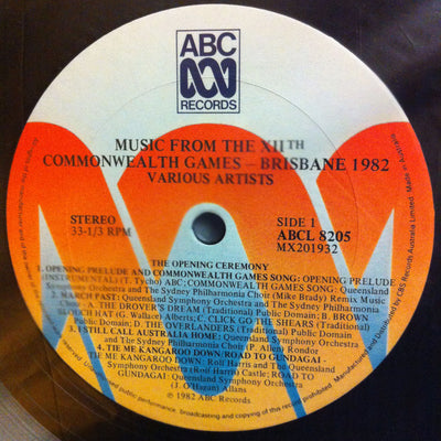 Various Artists - Music From The XIIth Commonwealth Games Brisbane 1982 Vinyl LP (Used)