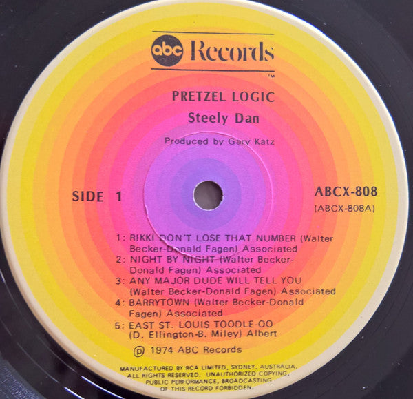 Steely Dan - Pretzel Logic Reissue Vinyl LP (Used)