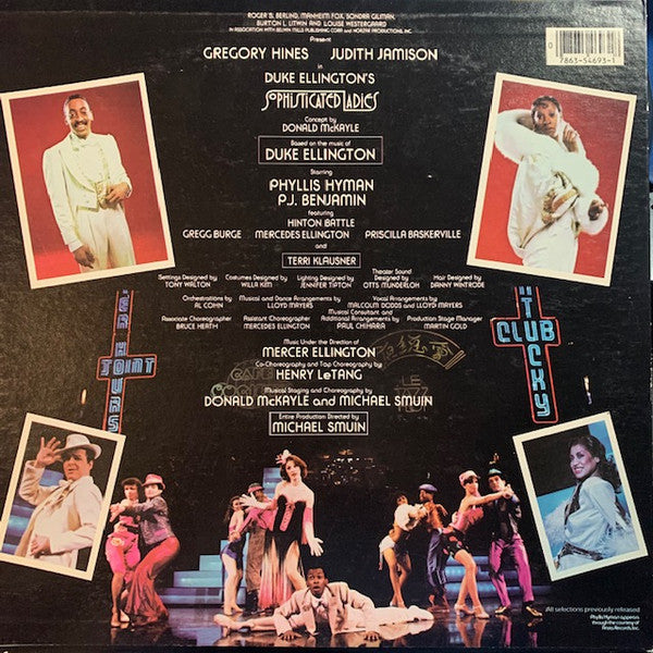 Soundtrack - Duke Ellington's Sophisticated Ladies (Highlights) Vinyl LP (Used)