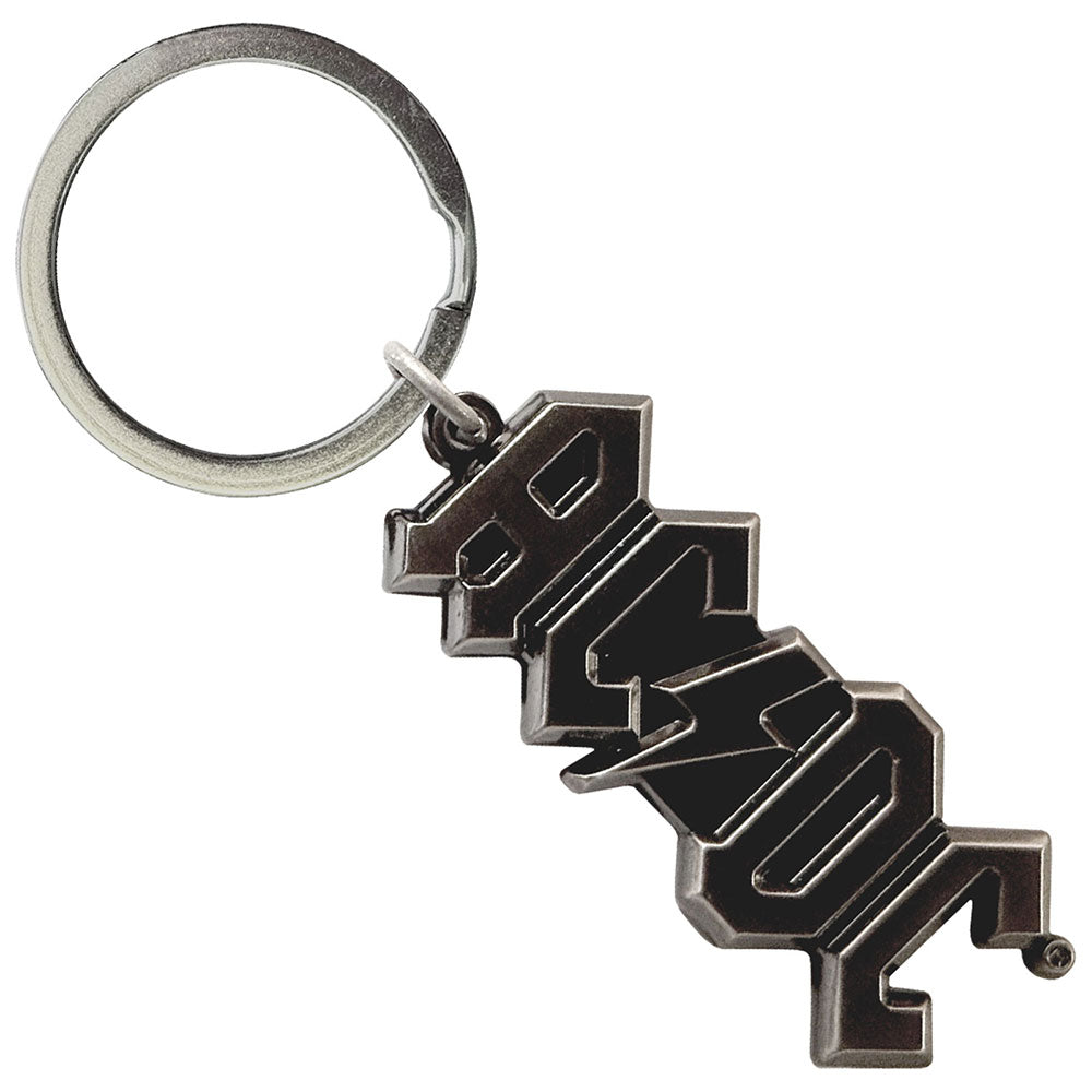 AC/DC - Silver 3D Keychain
