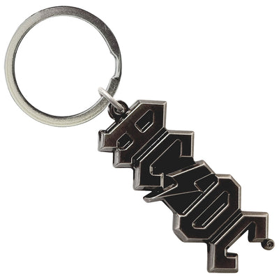 AC/DC - Silver 3D Keychain