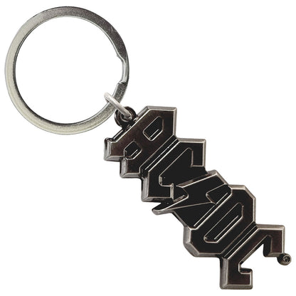 AC/DC - Silver 3D Keychain