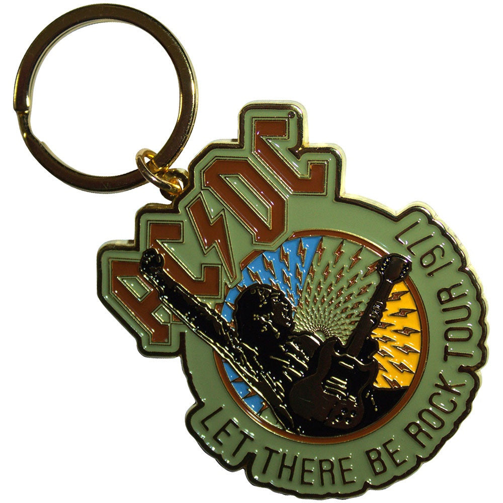 AC/DC - Let There Be Rock Tour 77 Keychain