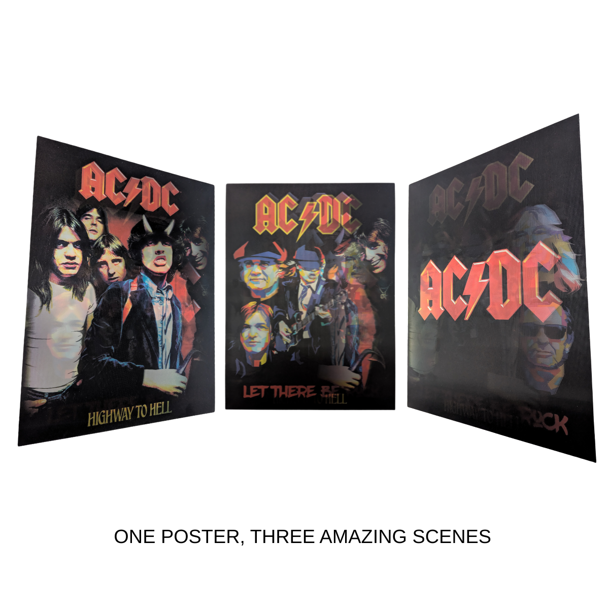 AC/DC - 3D Lenticular Poster