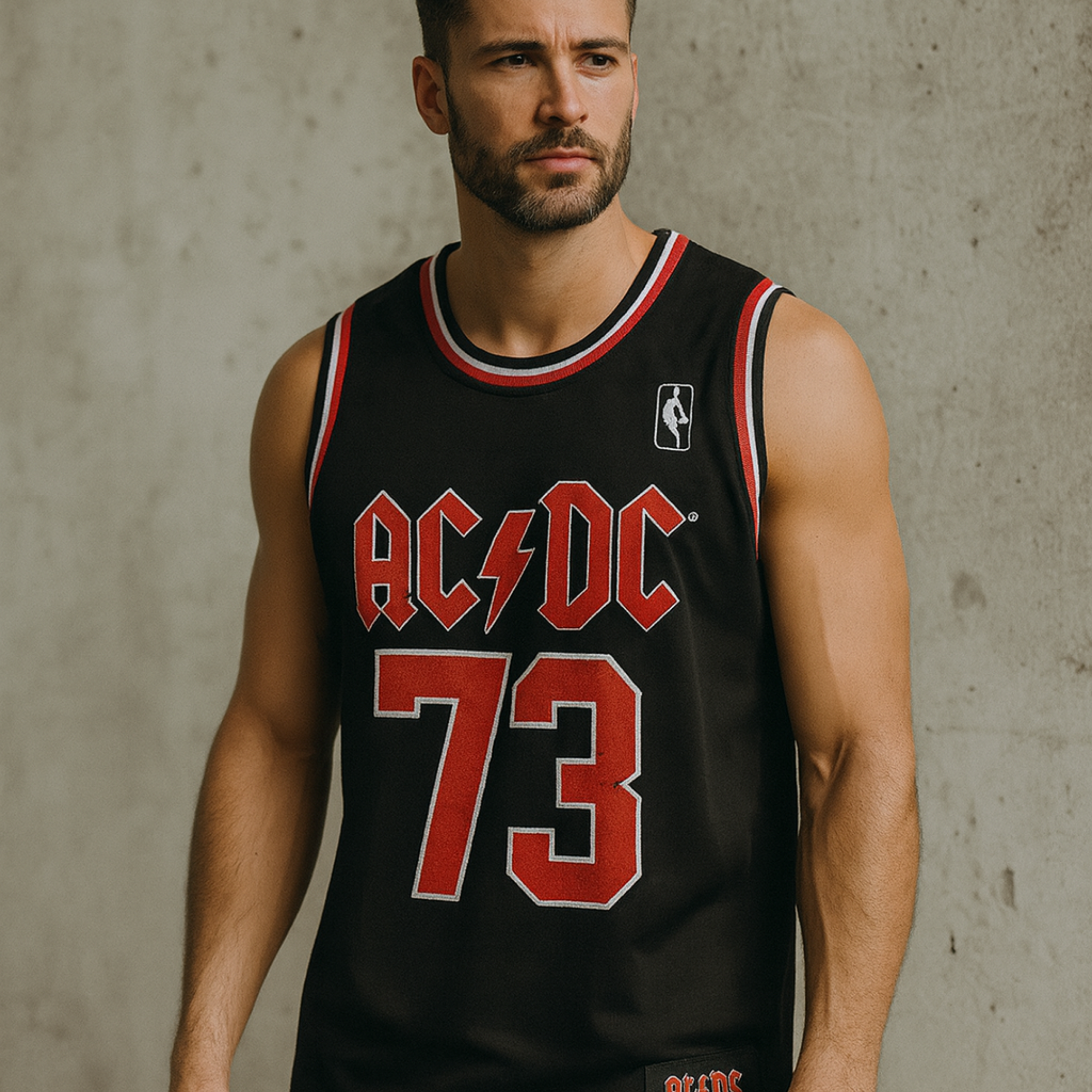AC/DC - Basketball Jersey