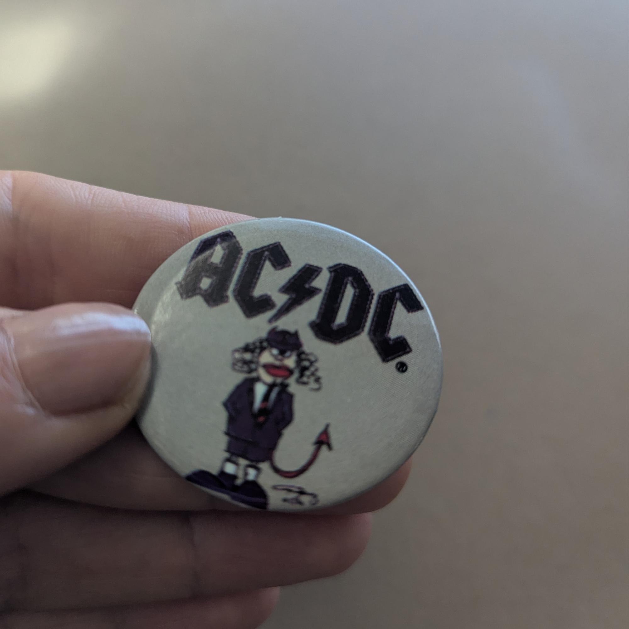 AC/DC - Little Devil Vintage Badge