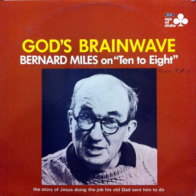 Bernard Miles - God's Brainwave Vinyl LP (Used)