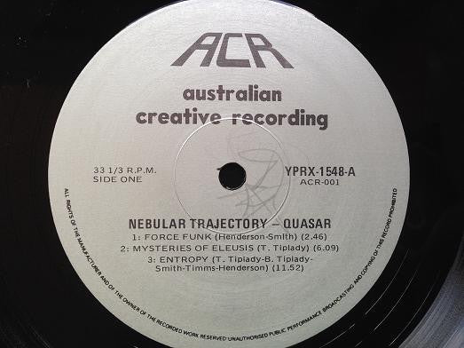 Quasar - Nebular Trajectory Vinyl LP (Used)