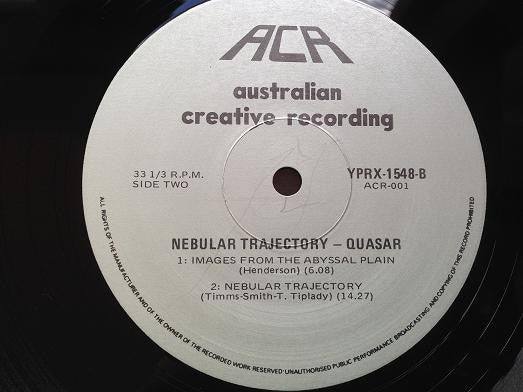Quasar - Nebular Trajectory Vinyl LP (Used)