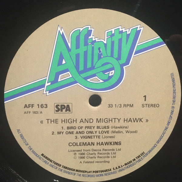 Coleman Hawkins - The High And Mighty Hawk Vinyl LP (Used)