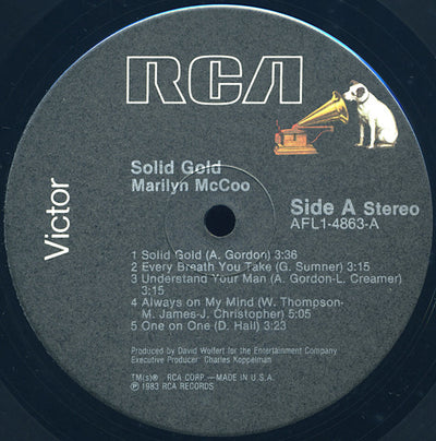 Marilyn McCoo - Solid Gold Vinyl LP (Used)