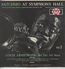 Louis Armstrong & All-Stars - Satchmo At Symphony Hall Reissue Mono Vinyl LP (Used)