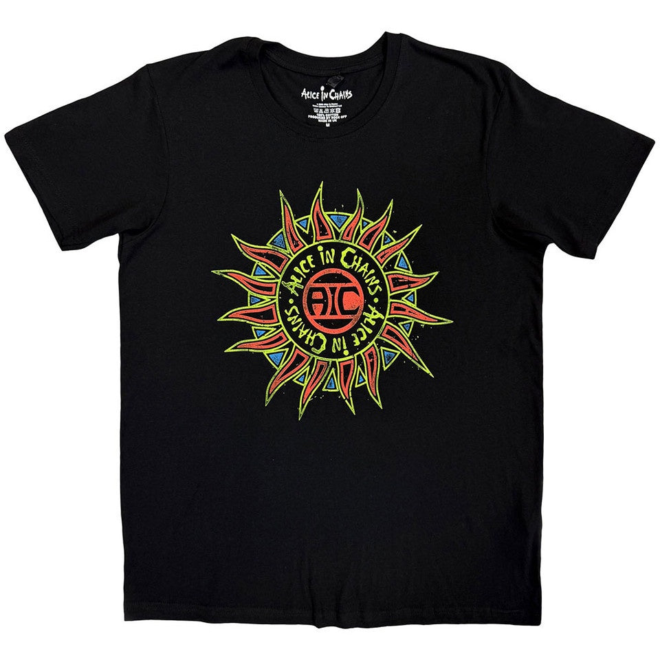Alice In Chains - Sun Logo Unisex T-Shirt