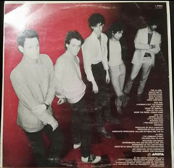 A's - A Woman's Got The Power Vinyl LP (Used)